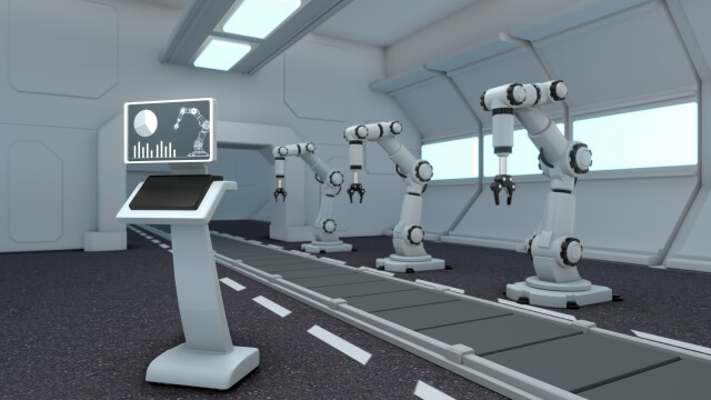 タッチパネルの操作表示機